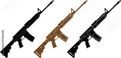 unique Army rifle icon