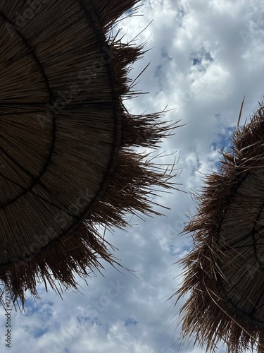 sun umbrella on the beach
