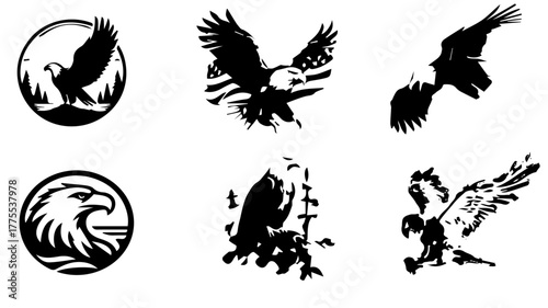 This is Bald Eagle Vector  , The National Bird .