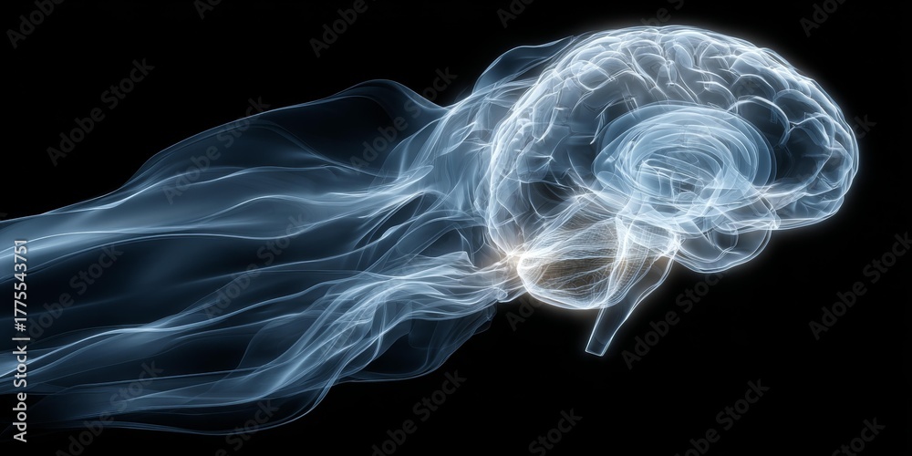 Fototapeta premium Artificial Intelligence Brain Concept