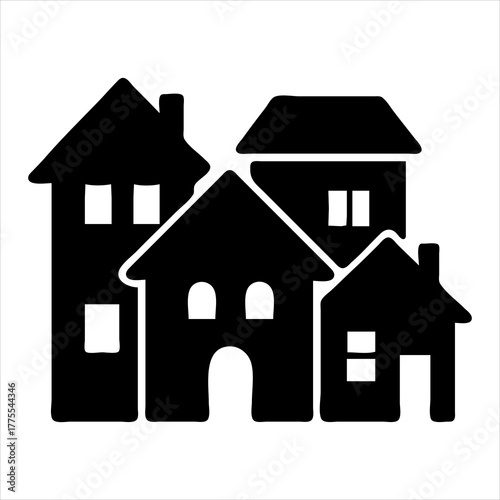 Graphic design element labeled 'vector file' in simple text on a white background