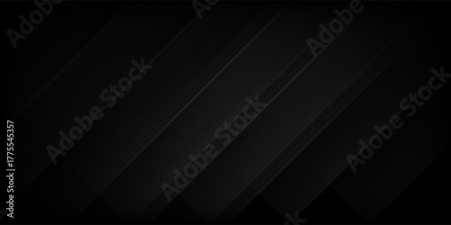 Black Diagonal Abstract Minimal Background. futuristic technology concept