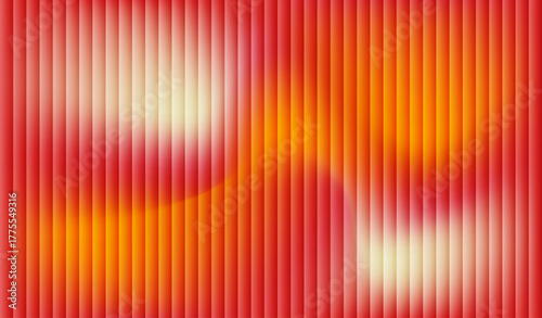 A colorful abstract Gradients with vertical shapes blending from blue to red and yellow, creating a smooth, glowing effect on a dark background.