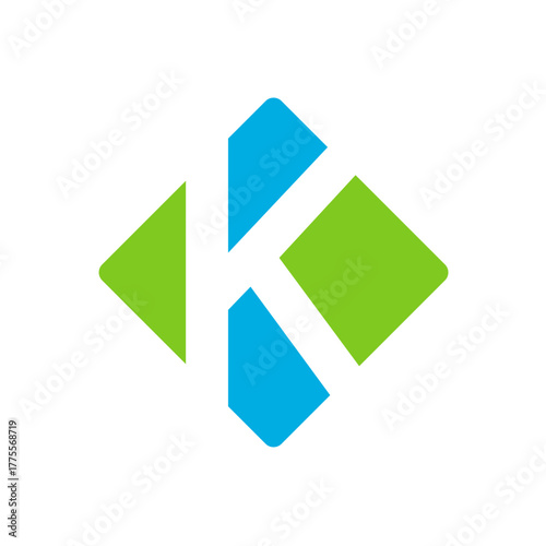 Free Download Modern Letter K Abstract Logo Design - GFXLoad