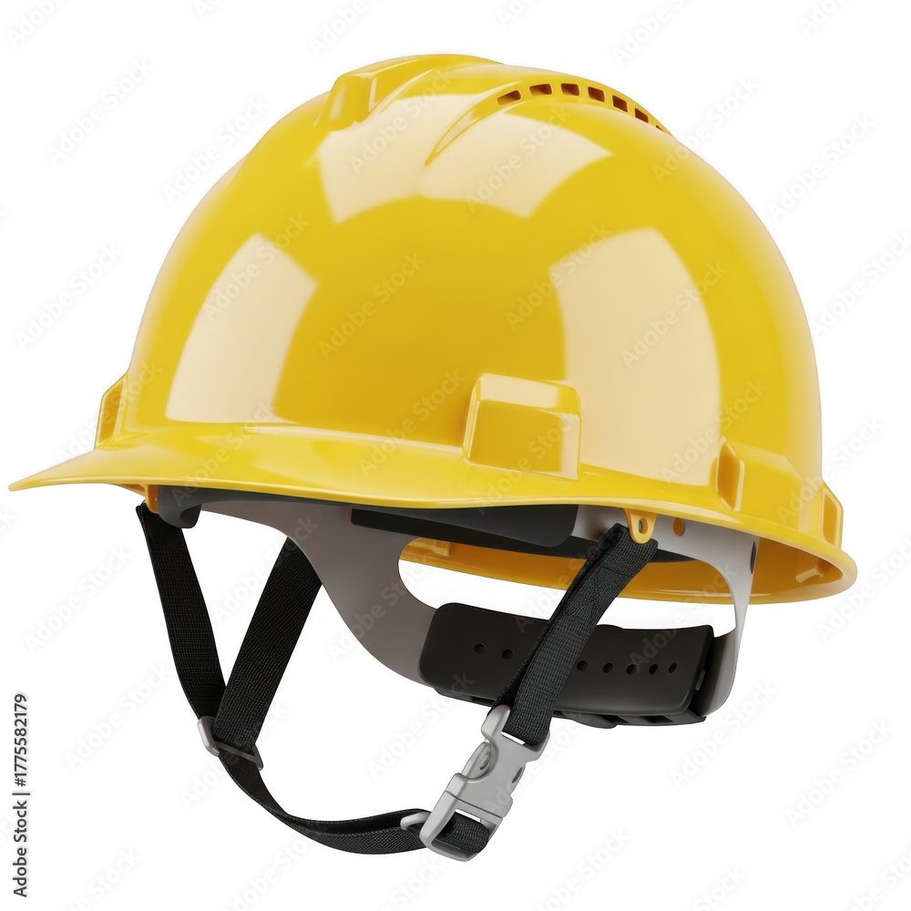 Fototapeta premium Hard hat isolated on transparent background