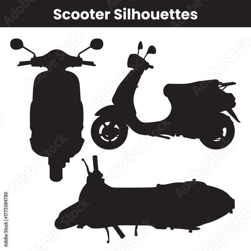 Scooter Silhouettes