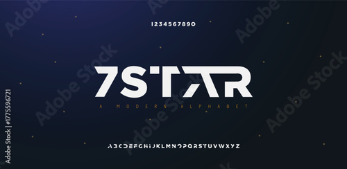 Sport Modern Future Italic Alphabet Font. Typography urban style fonts for technology, digital, movie logo italic style. vector illustration