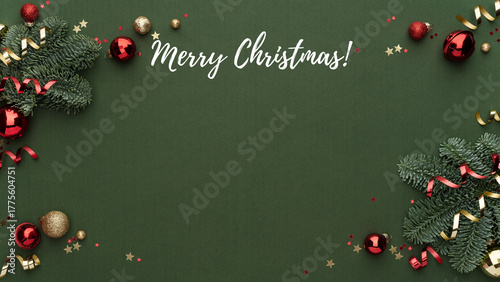 Christmas background ornament