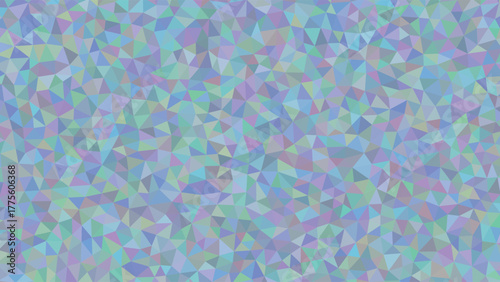 Pastel geometric polygon mosaic background for technology and design projects
