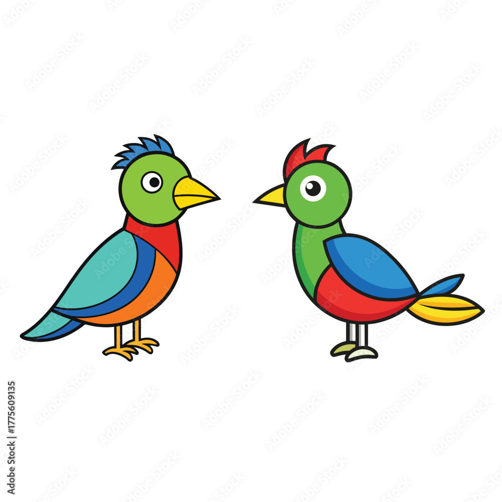 Fototapeta premium bird vector illustration
