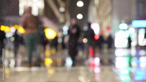 Wallpaper Mural People Walking in the City Torontodigital.ca