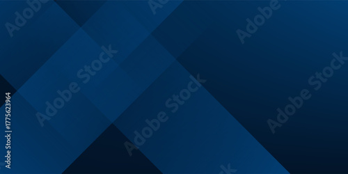Abstract background gradient dark navy blue banner simple abstract