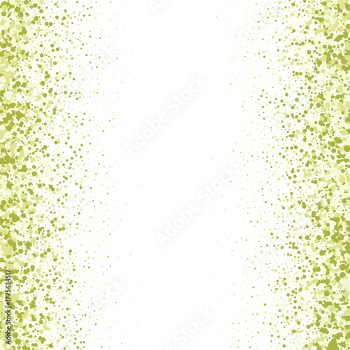 Light green glitter splash on black background. Vector illustration. eps 10