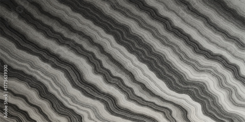 A seamless black and white textile texture pattern backdrop design