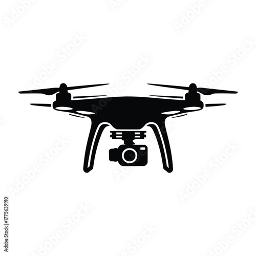 Video Camera Vector Silhouette 