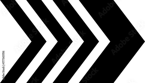 way direction arrow sign. three arrow, way sign, road direction icon vector. three-way direction arrow sign. arrows on white background Black arrow vector icon pack Arrow icon. Mega set vector arrows