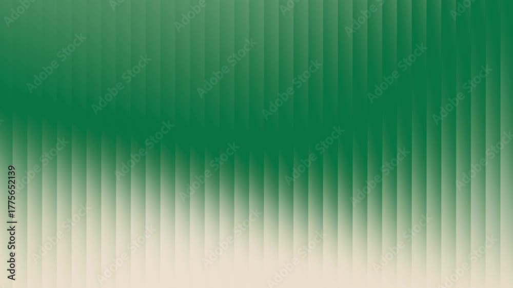Green and beige abstract background with vertical lines and smooth gradient