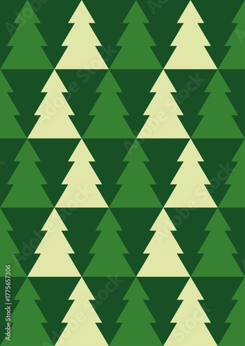 Christmas Decorated Tree with Ornaments and Festive Background