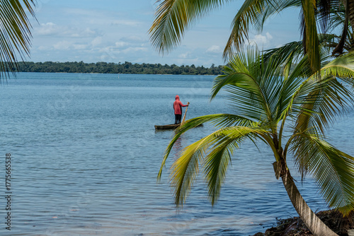 Fototapeta Naklejka Na Ścianę i Meble -  Panama, Isla Colon, Starfish Beach, Bocas del Toro, 
