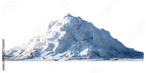 Large pile of snow