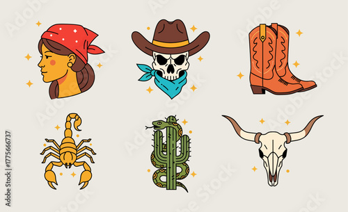 Western icons collection