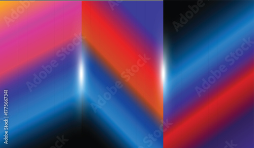 Abstract background with a vibrant blend of colors, creating a dynamic and modern design with smooth gradients and a touch of light