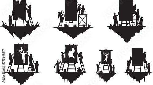 Creative Silhouettes in Art