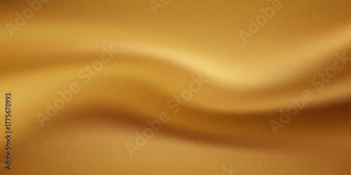 Light pale brown yellow silk satin. Gradient. Dusty gold color. Golden luxury elegant beauty premium abstract background. Shiny, shimmer. Curtain. Drapery. Fabric, cloth texture. Christmas, Eps10