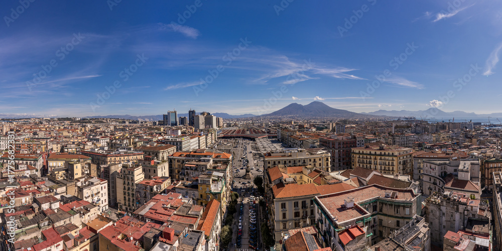Obraz premium Panorama di Napoli