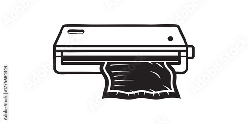 Vacuum sealer icon vector