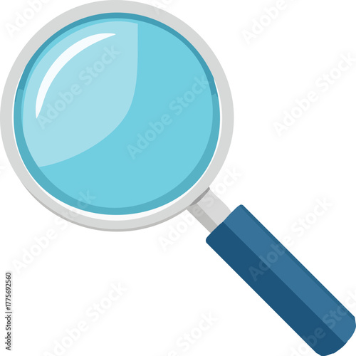 vector magnifying glass icon