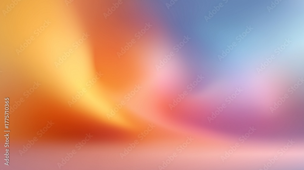 Obraz premium Abstract colorful background with soft gradient hues.