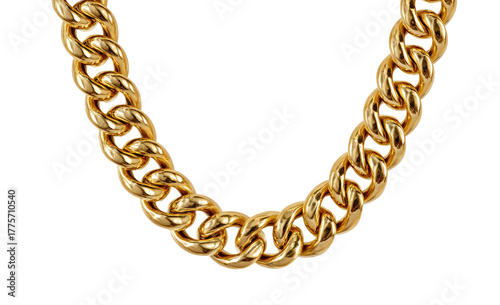 Wallpaper Mural Gold chain necklace, close-up (2) Torontodigital.ca