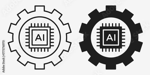 Minimal voice command icon in clean mono-line style, featuring sound waves and mic symbol, designed as a simple AI vector for UI, apps, and smart tech themes.