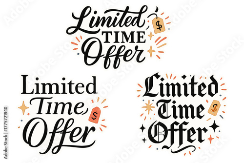 Watercolor Productivity Stickers. Productivity and ambition collection. Realistic hand-painted watercolor