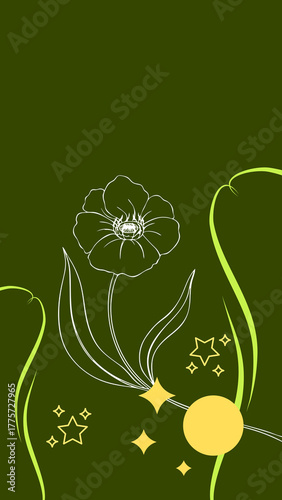 phone wallpaper design abstract floral background