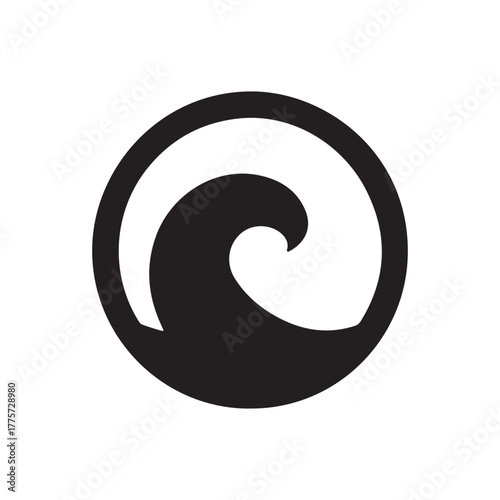 Abstract 3D metal icon vector logo design for copyright and intellectual property symbol sign button