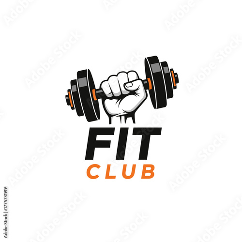 Empowering fitness: A hand gripping a dumbbell for strength and health