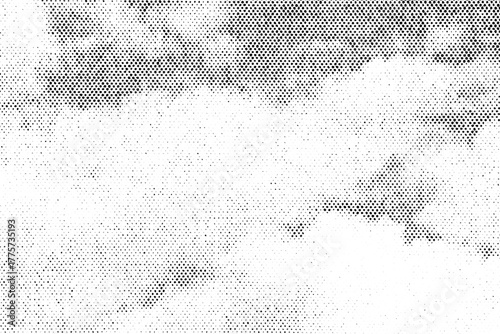 Photography Cloud-like shapes in a halftone dot pattern with soft gradients and abstract contours on a transparent background