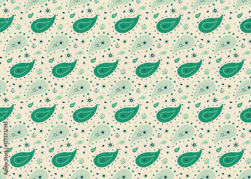 Luxury ornamental, paisley canvas. Colours simplicity at colourful summer. Decor designer as geometry pattern.