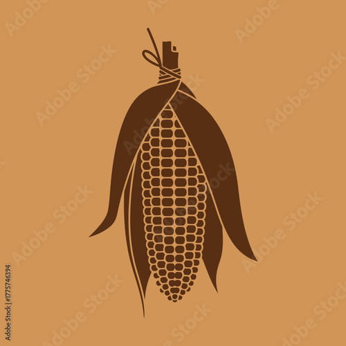 Hotel building with swimming pool and palm tree in vector illustration.