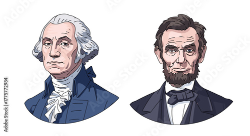 Historic Icons: A portrait of two of the most influential leaders