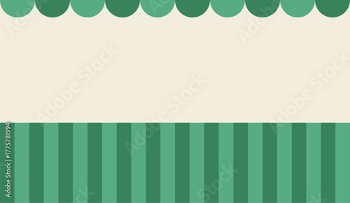 Design background roof booth green eco abstract