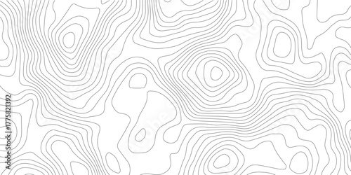 Topography background. Vector banner. Topography map background. Vector geographic contour map. Background of the topographic map. Topographic map lines, contour background.	