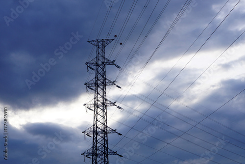 High voltage electric tower