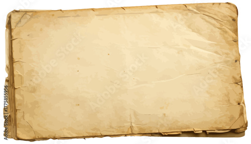 Old brown paper texture with grunge and vintage parchment details, providing an aged antique feel ideal for retro design, scrapbooking, and creative vintage artwork.
