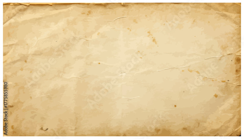 Old paper texture background featuring natural aging, grunge stains, and vintage elements perfect for creative retro themed design and artistic backgrounds.