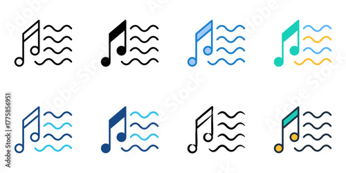 Harmony icon set multiple style collection 
