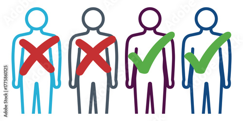 Digital technology, settings, health, graphic design, data, sustainability line icons