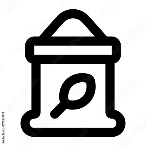 fertilizer icon for illustration